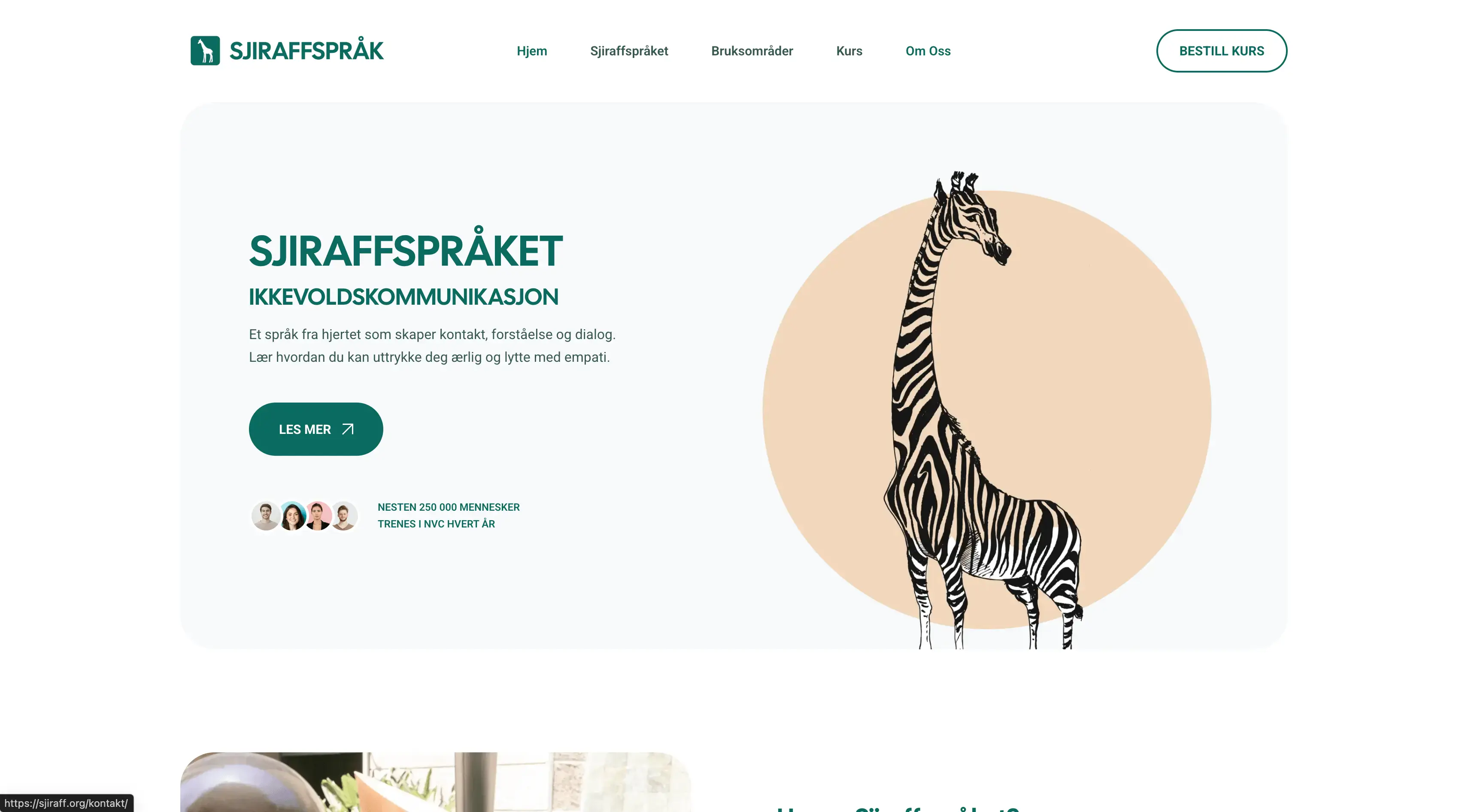 Sjiraffspraket - Kommunikasjonskurs