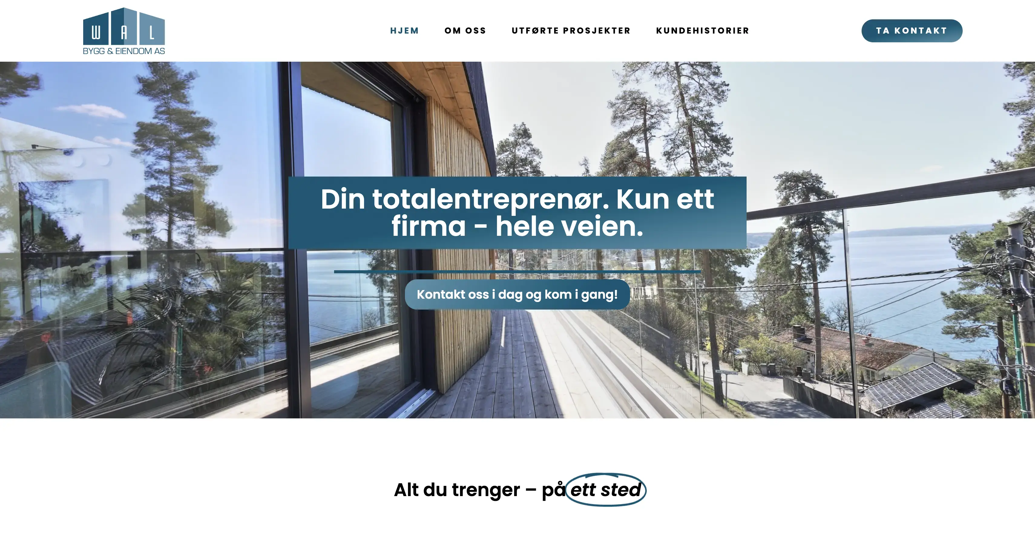 Wal Bygg og Eiendom - Totalentreprenor